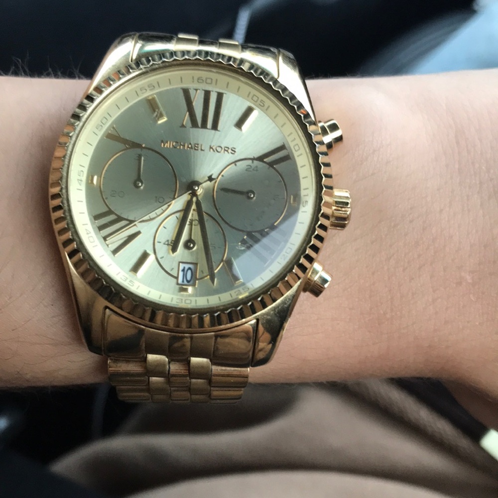 NEW Michael Kors Lexington Watch 5556 NO SCRATCHES